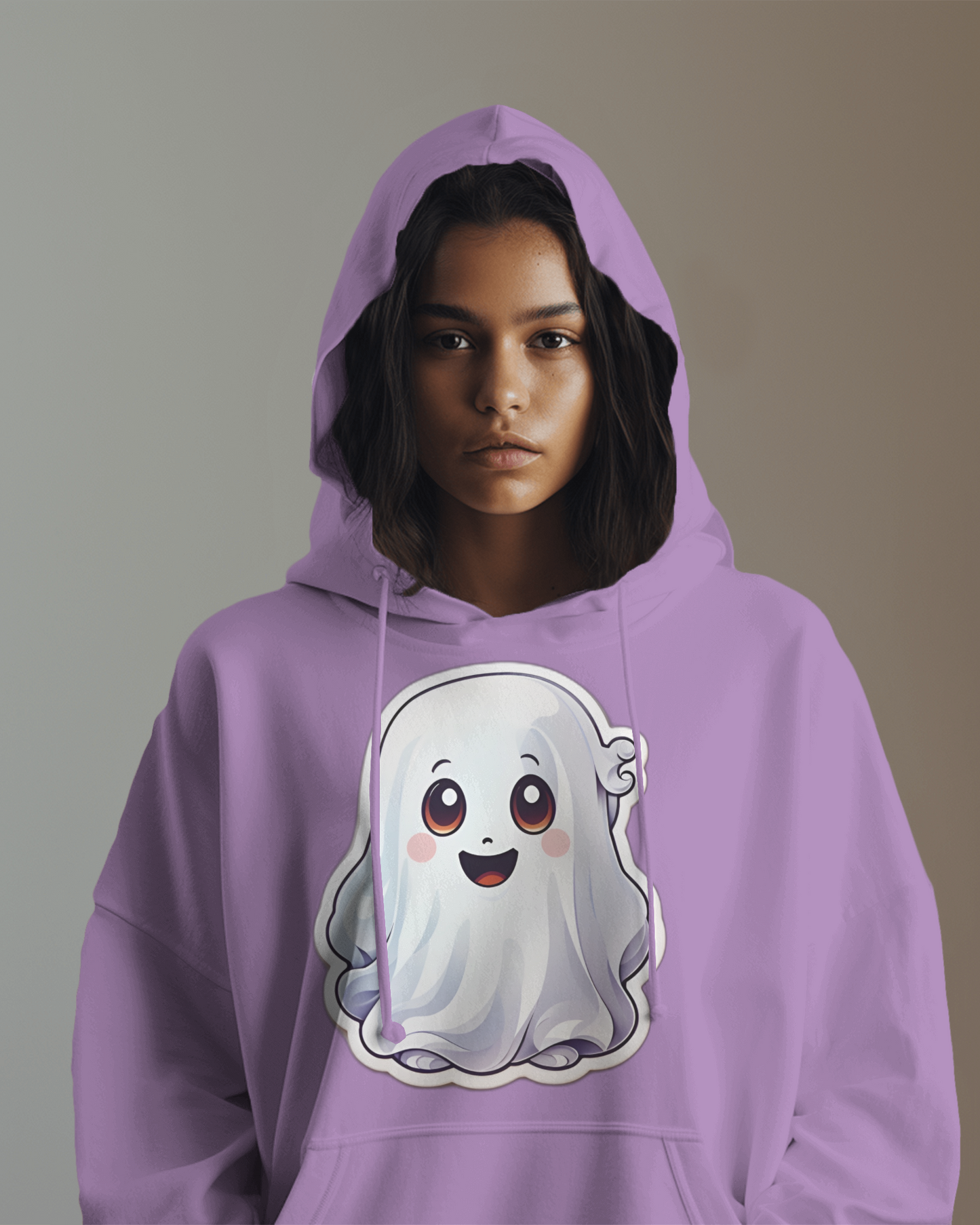 Whimsical Ghostly Charm Hoodie