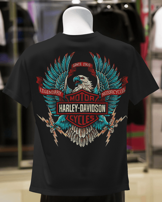 "Harley Flight Soar" Oversized Tee