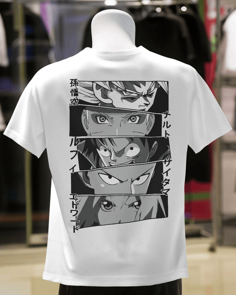 Eyes of the Anime Realm Oversized Tee