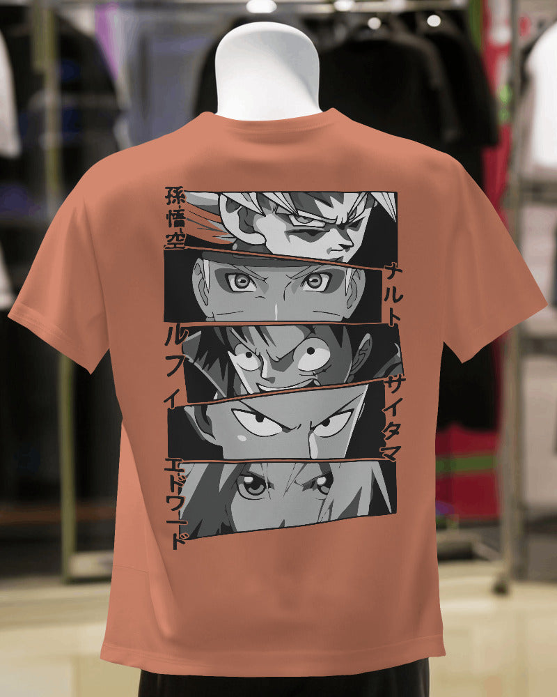 Eyes of the Anime Realm Oversized Tee