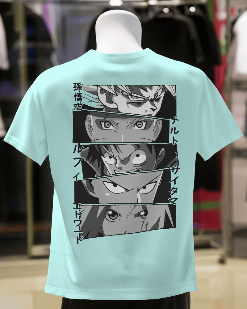 Eyes of the Anime Realm Oversized Tee