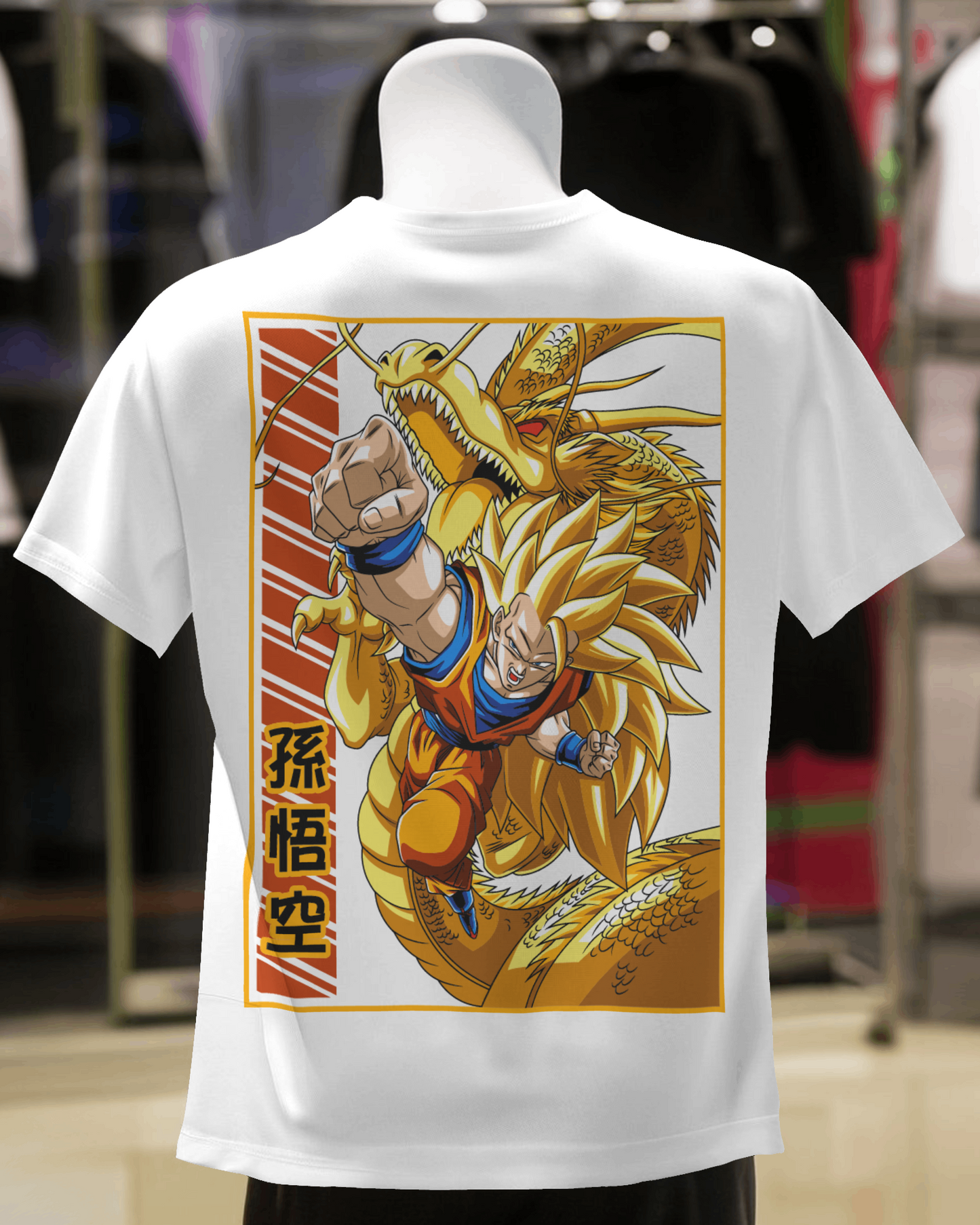 Goku's Dragon Ascension Oversized Tee