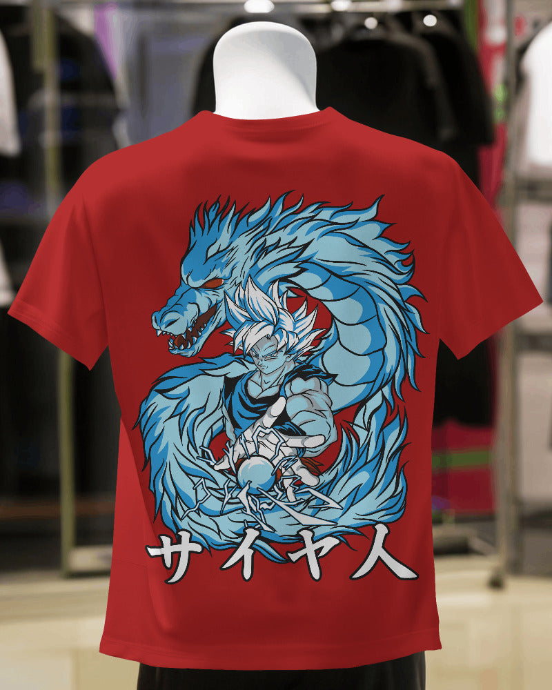 Dragon Fusion Saga Oversized Tee