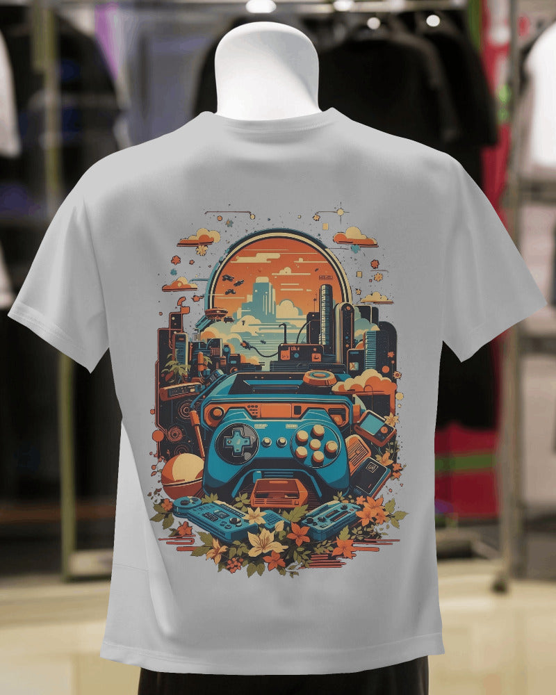 Cityscape Gamer Haven Oversized Tee