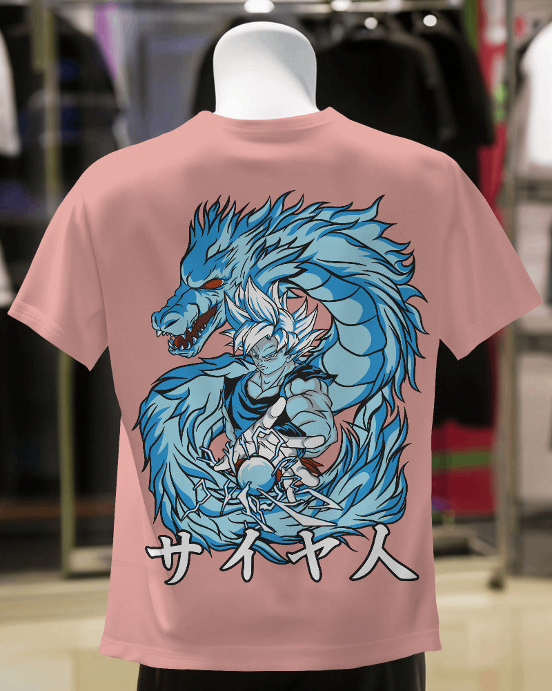 Dragon Fusion Saga Oversized Tee