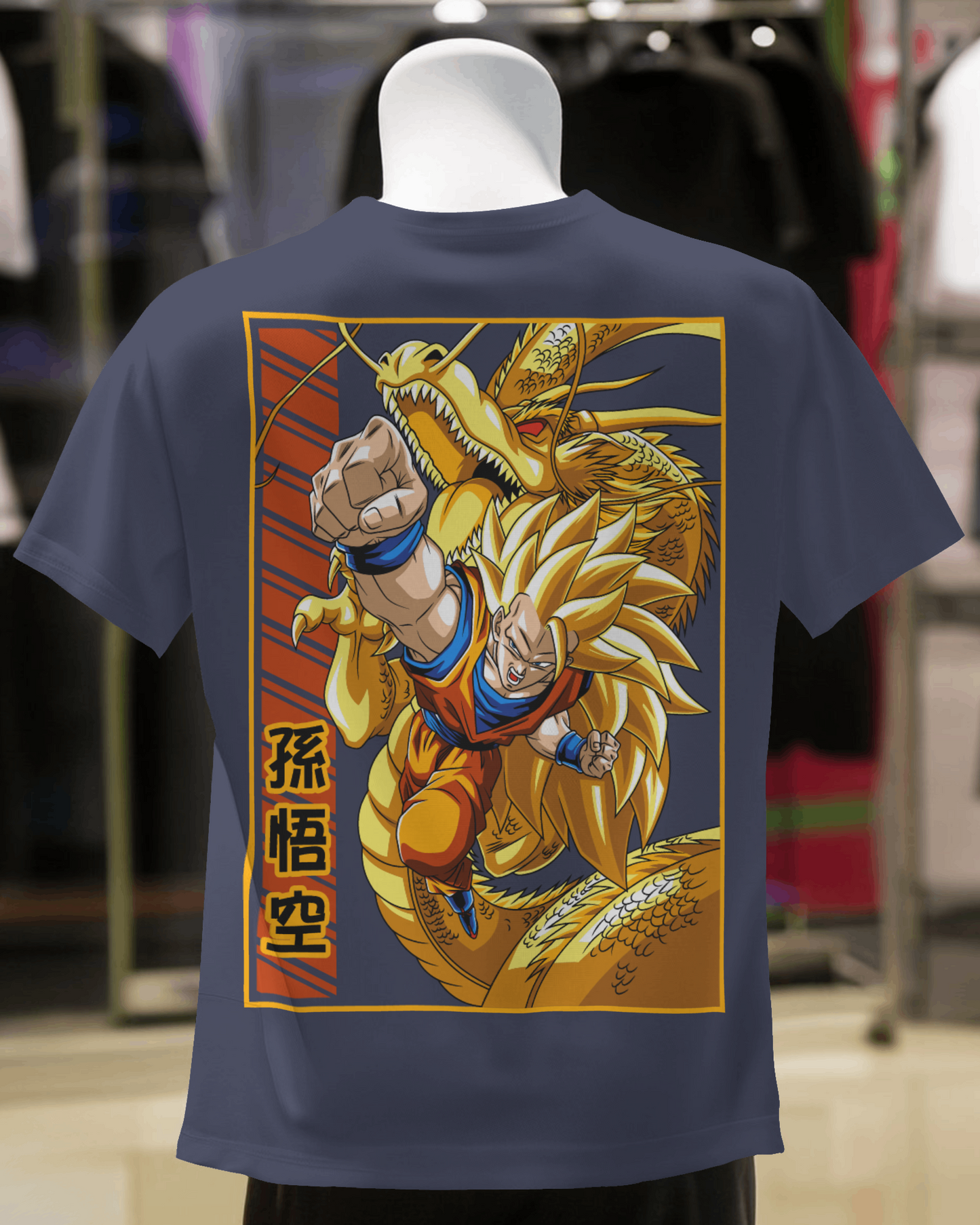 Goku's Dragon Ascension Oversized Tee