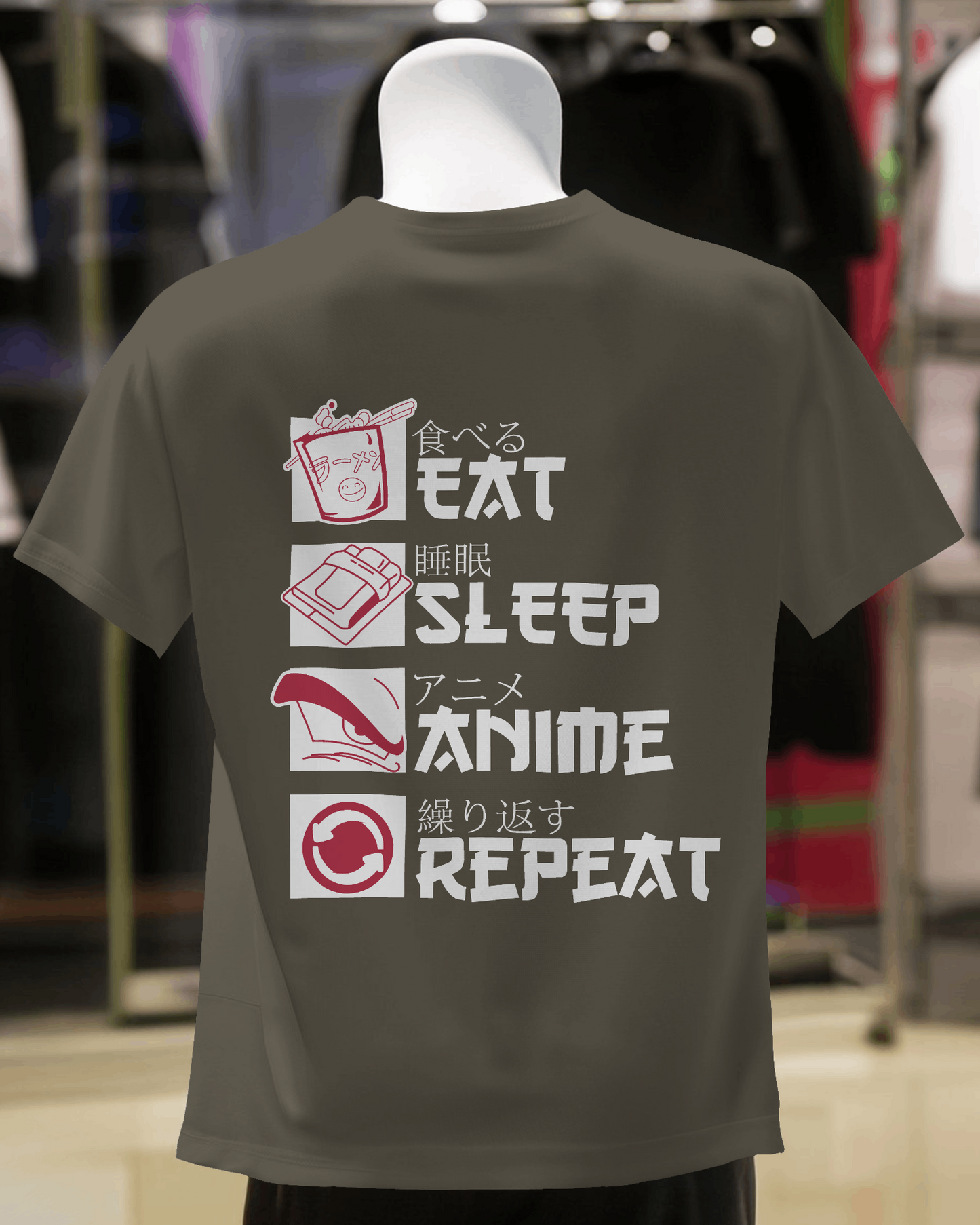 Anime Enthusiast's Ritual Oversized Tee