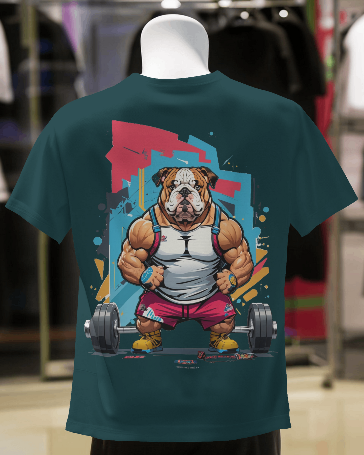 Power Pup Fitness Fiesta Oversized Tee