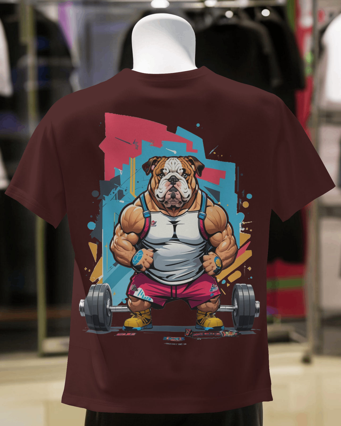 Power Pup Fitness Fiesta Oversized Tee