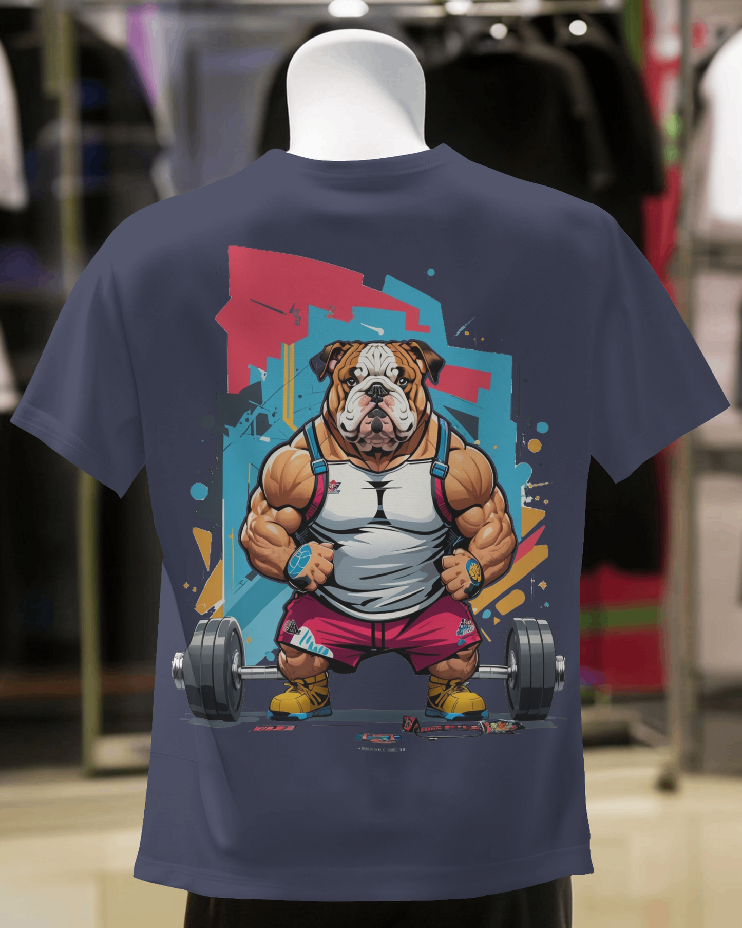 Power Pup Fitness Fiesta Oversized Tee