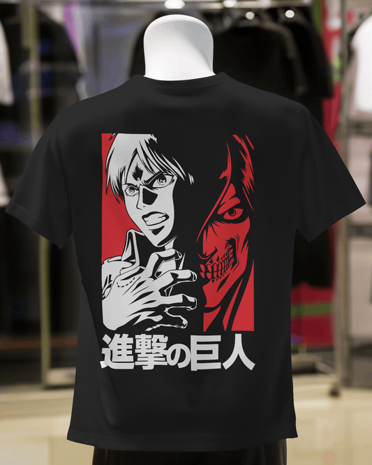 Fury Unleashed Anime Rage Oversized Tee