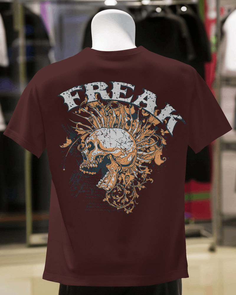 Freakish Skull Revelation Oversized Tee