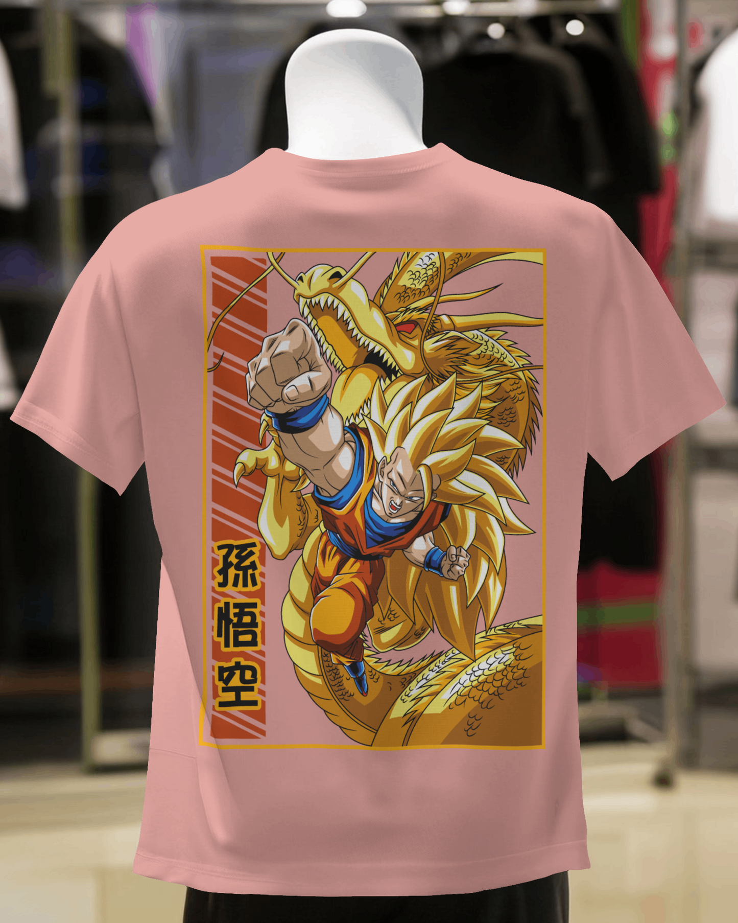 Goku's Dragon Ascension Oversized Tee