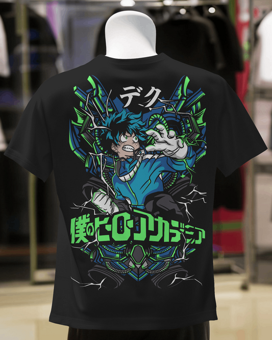 Izuku's Heroic Ascent Oversized Tee