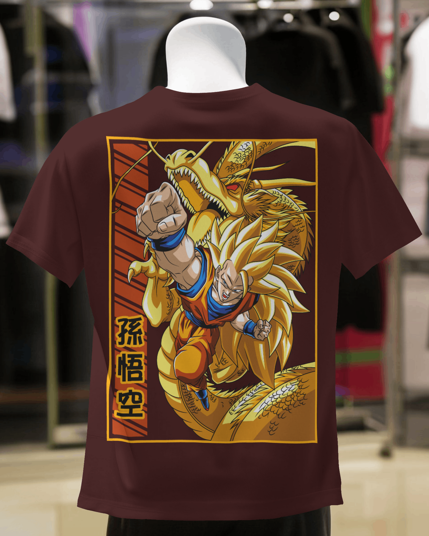 Goku's Dragon Ascension Oversized Tee