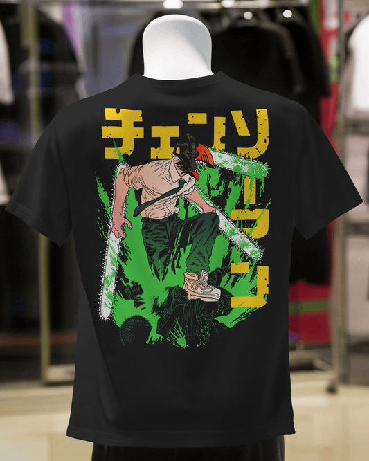 Chainsaw Fury Oversized Tee