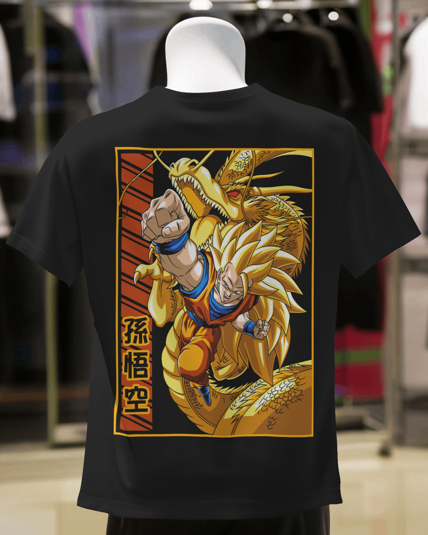 Goku's Dragon Ascension Oversized Tee