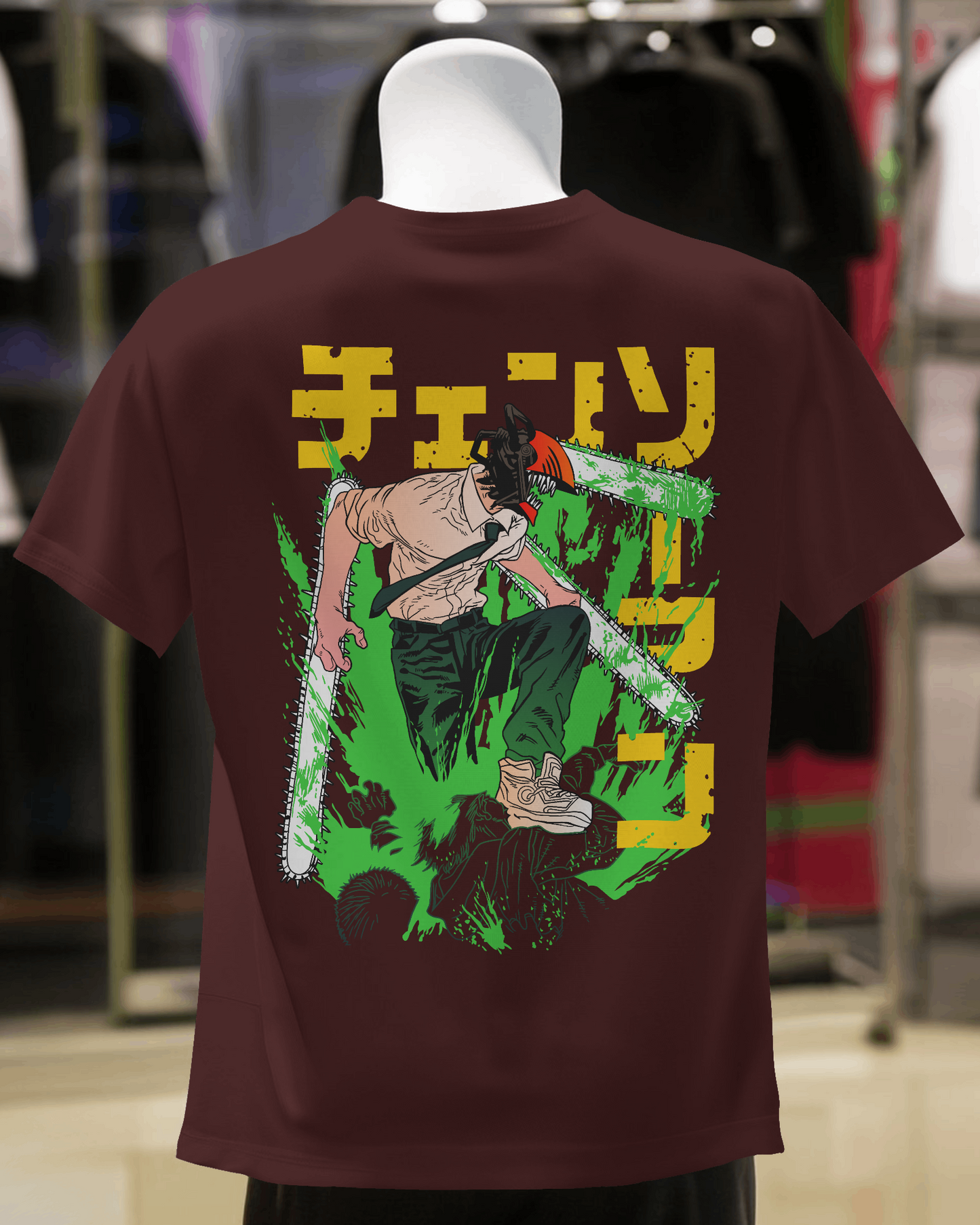 Chainsaw Fury Oversized Tee