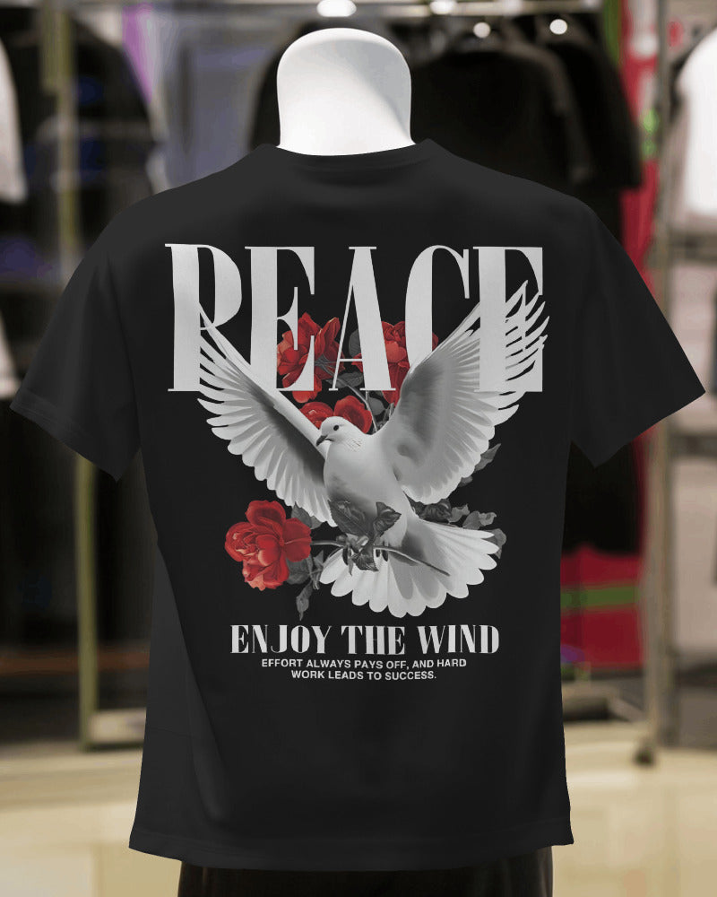 Fly in Peace Oversized Tee