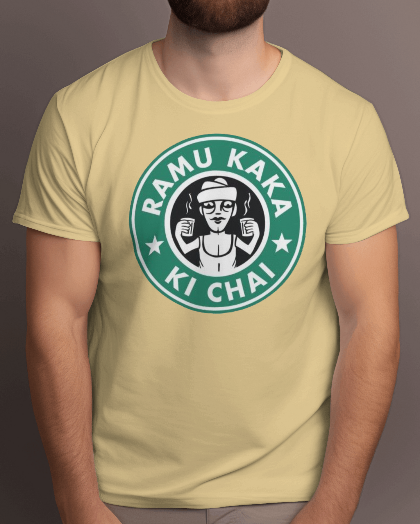 ChaiBucks Tee: Ramu Kaka Edition