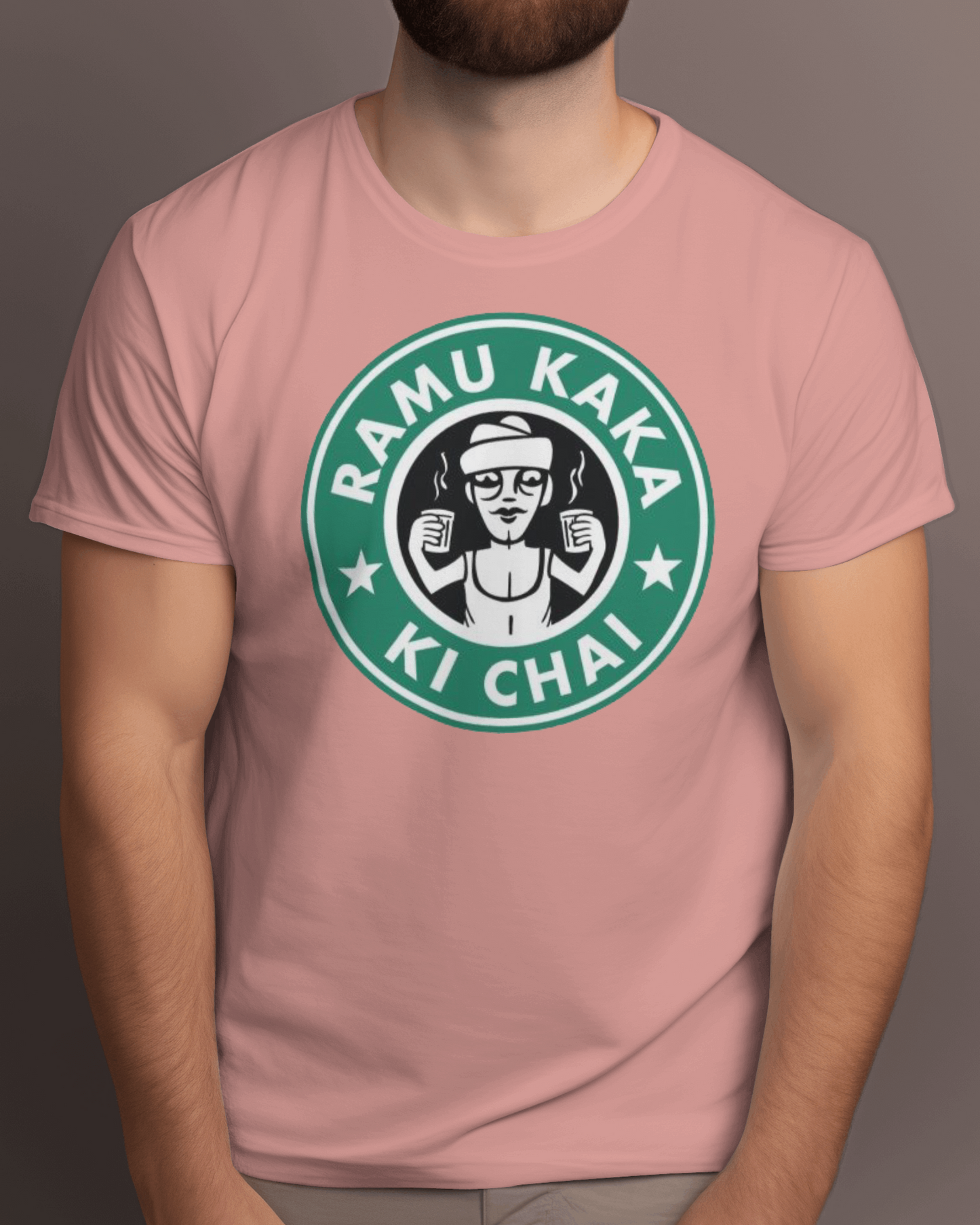 ChaiBucks Tee: Ramu Kaka Edition