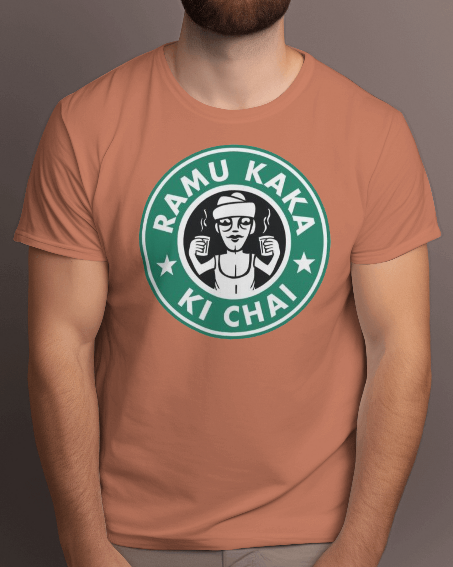 ChaiBucks Tee: Ramu Kaka Edition