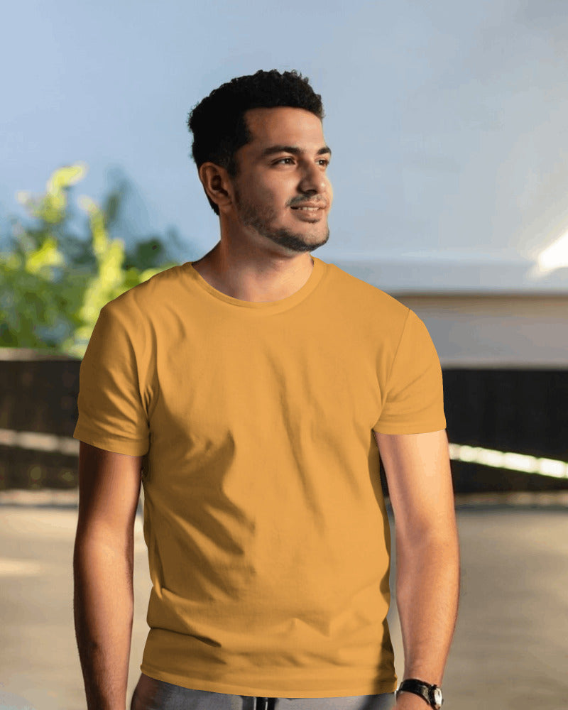 GOLDEN YELLOW UNISEX TSHIRT