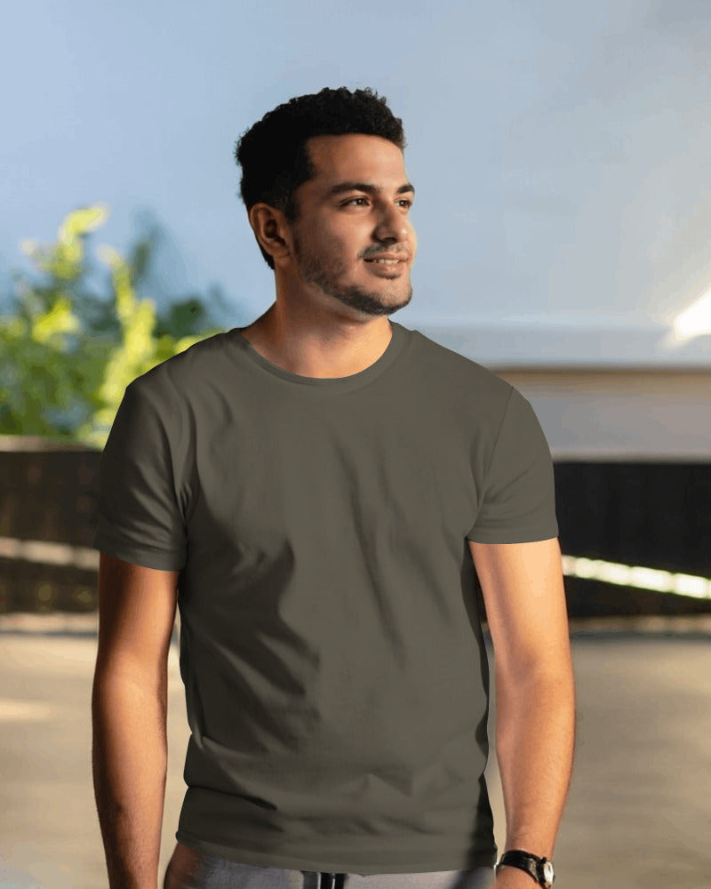 OLIVE GREEN UNISEX TSHIRT