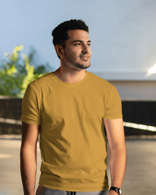 MUSTARD YELLOW UNISEX TSHIRT