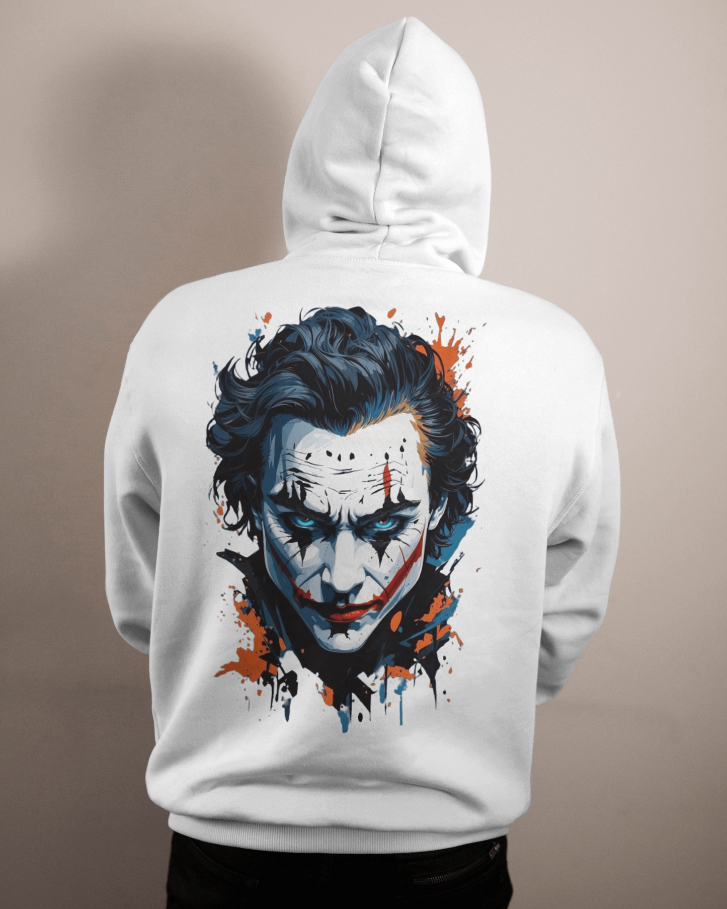 Joker's Haunting Grin Hoodie