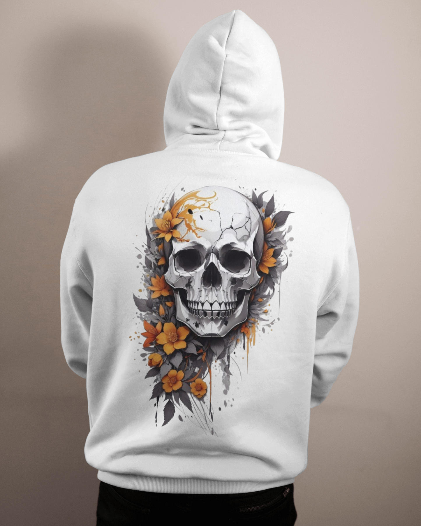 Floral Grin Essence Hoodie