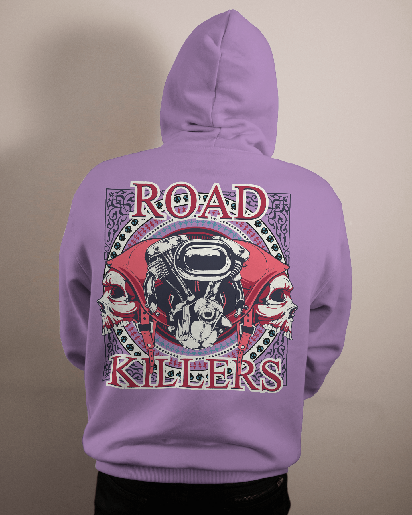 Road Reaper Skull Hoodie