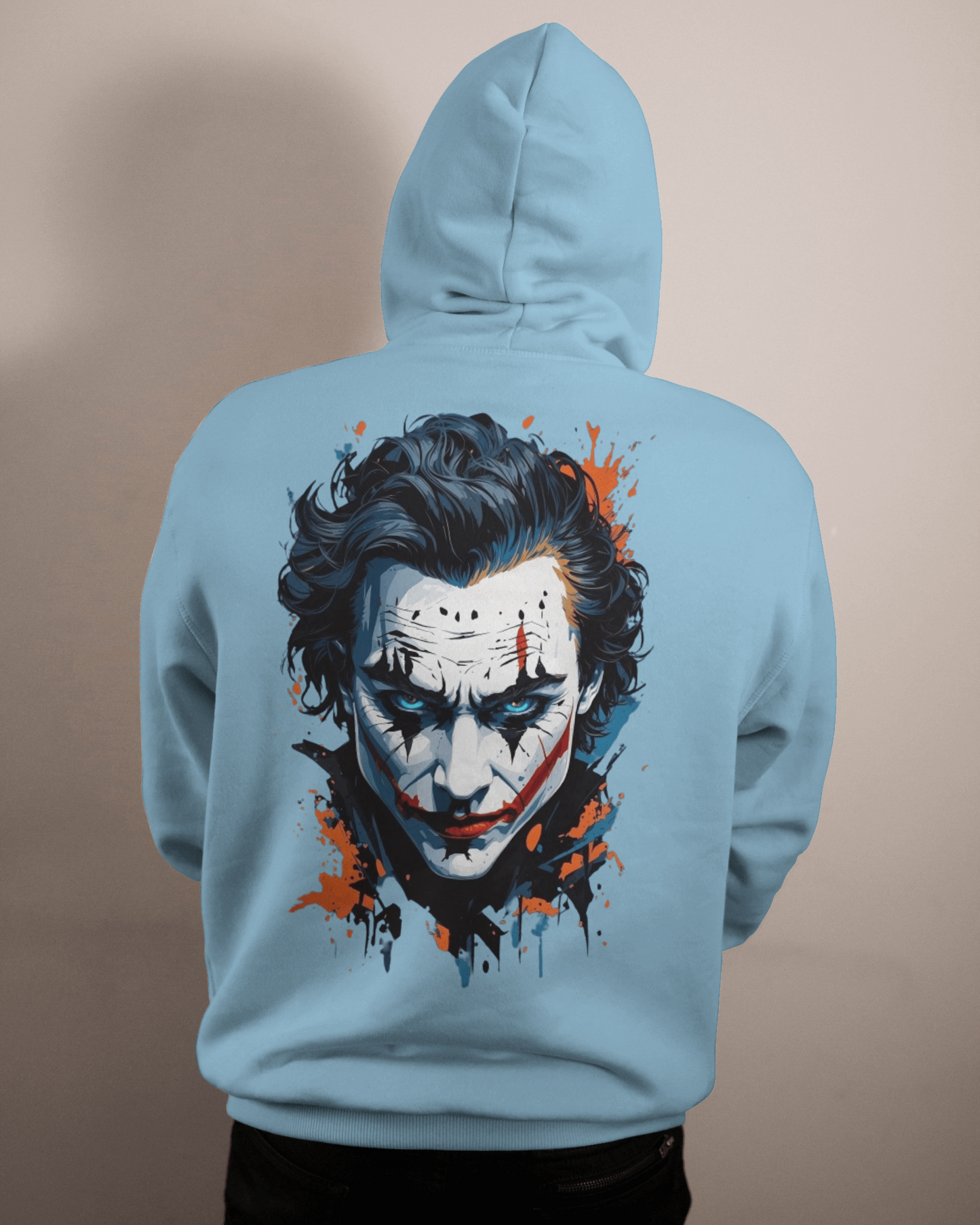 Joker's Haunting Grin Hoodie