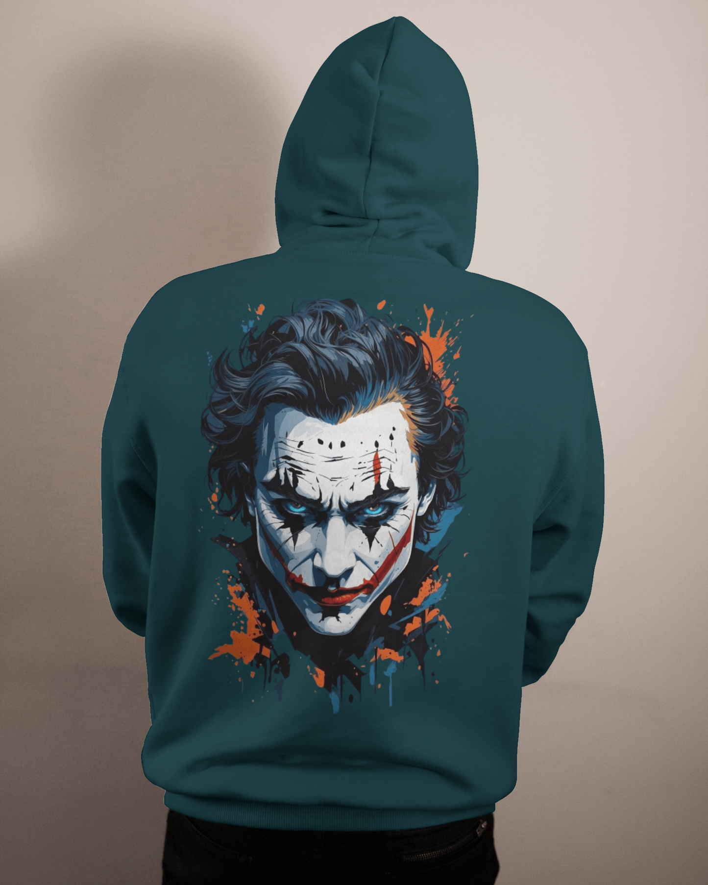 Joker's Haunting Grin Hoodie