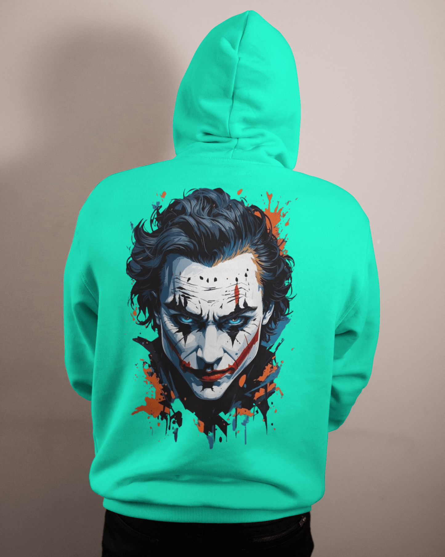 Joker's Haunting Grin Hoodie