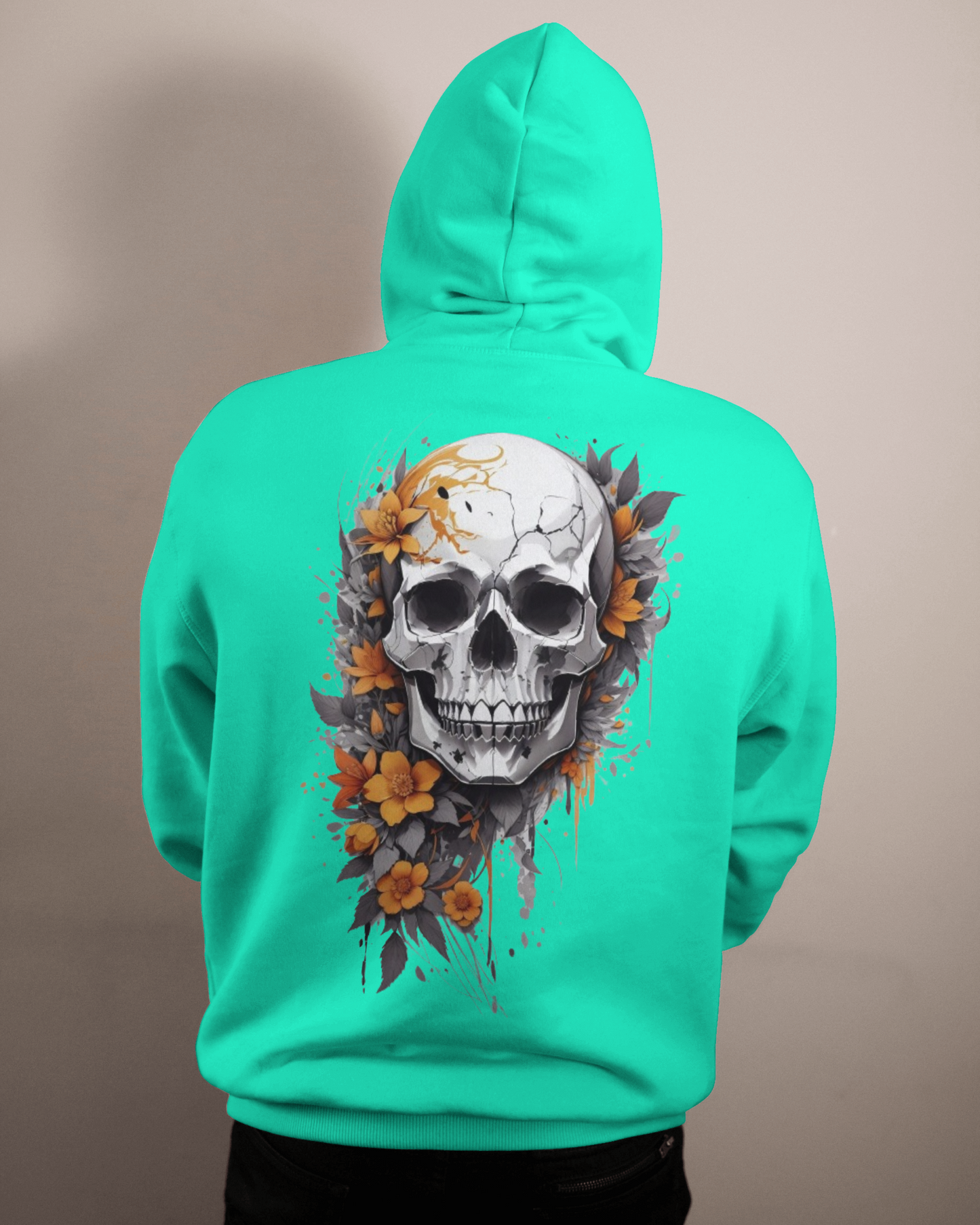 Floral Grin Essence Hoodie