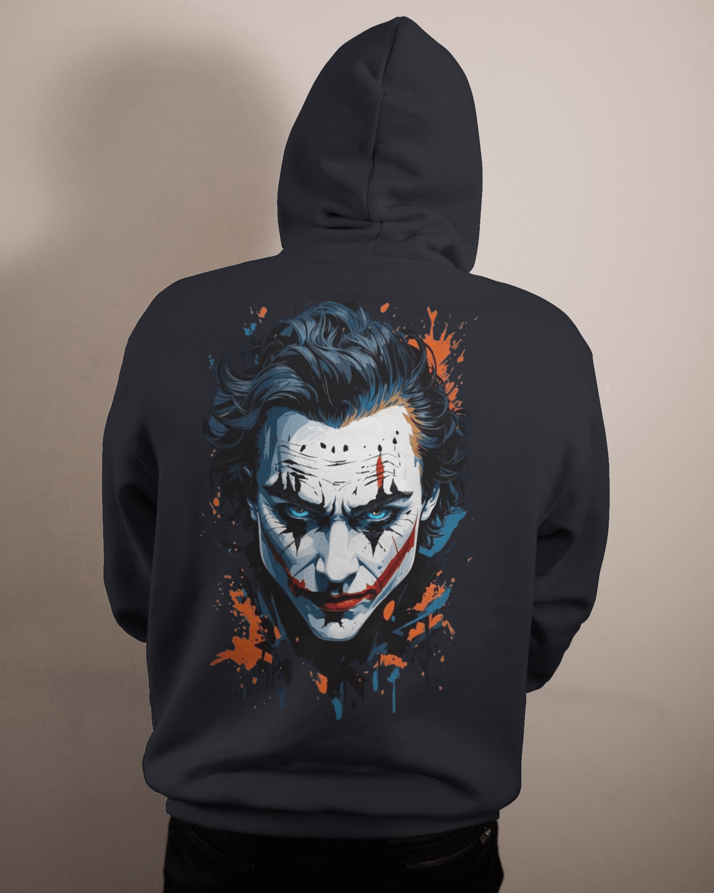 Joker's Haunting Grin Hoodie