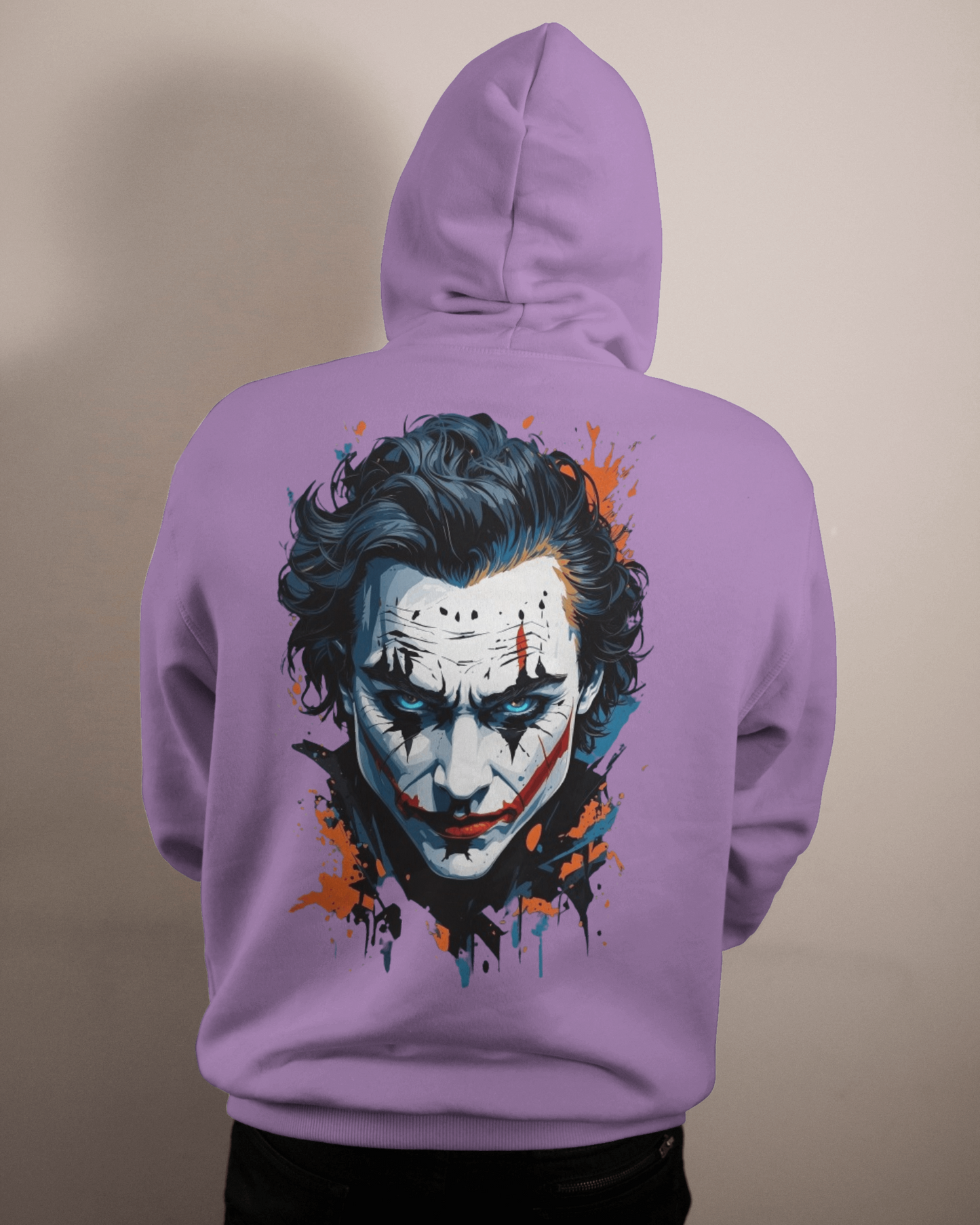 Joker's Haunting Grin Hoodie