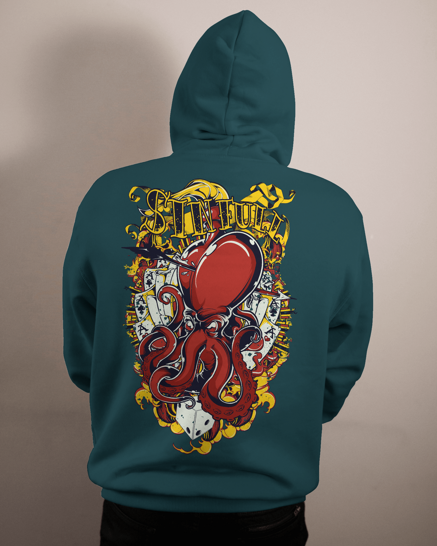 Sanguine Tentacles Sinful - Hoodie