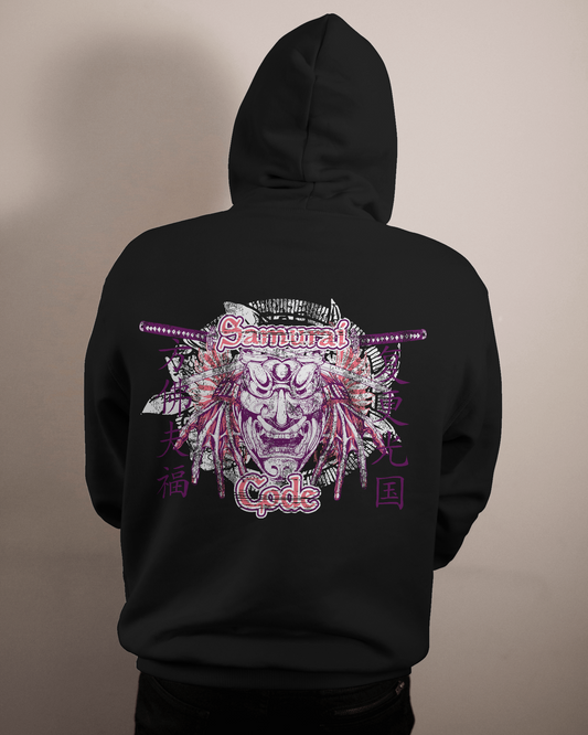 Honorbound Samurai Code Mask Hoodie