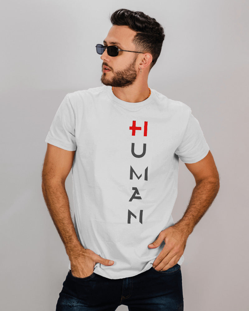 HUMAN TYPOGRAPHY TEE