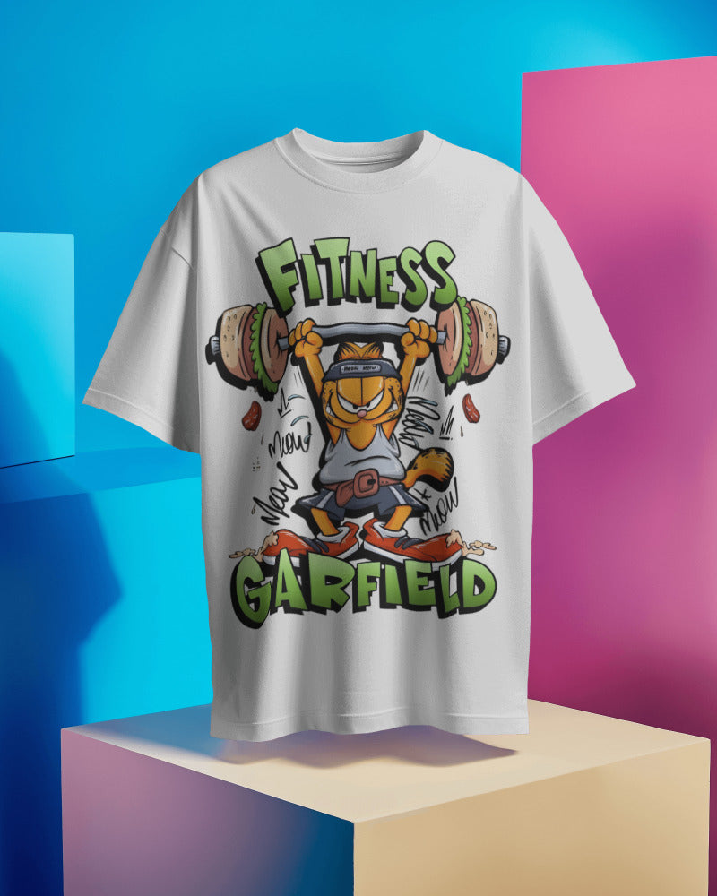 GARFIELD FITNESS STANDARD OVERSIZED TEE