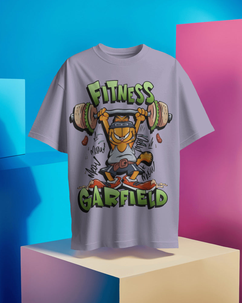 GARFIELD FITNESS STANDARD OVERSIZED TEE