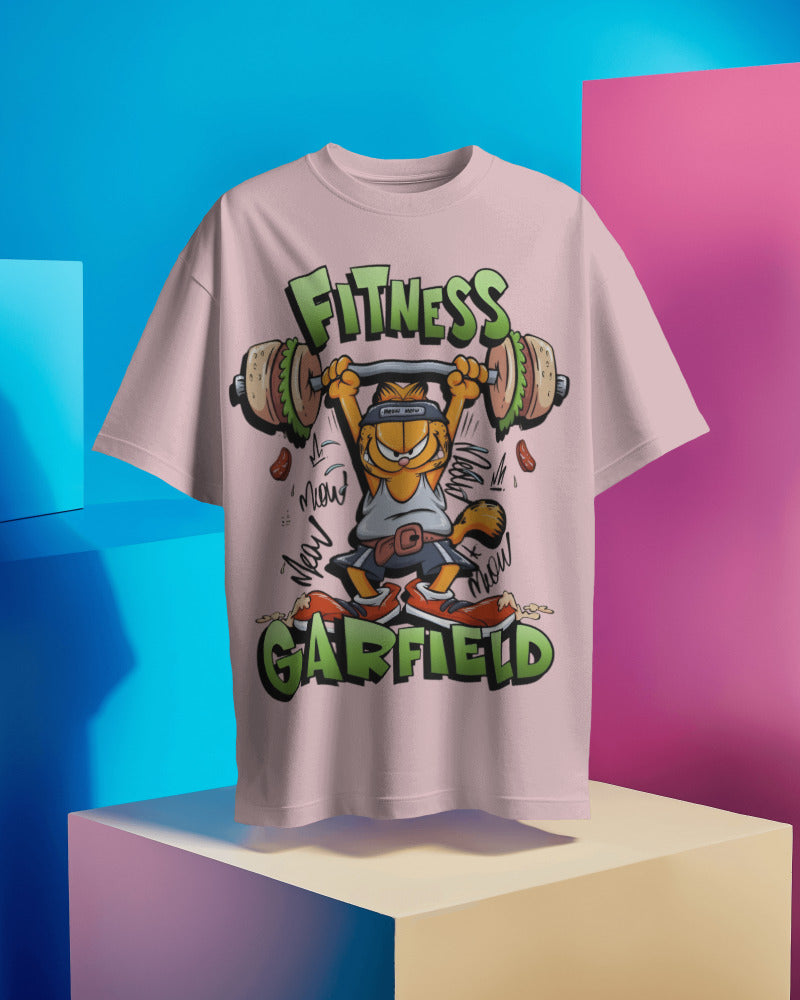 GARFIELD FITNESS STANDARD OVERSIZED TEE