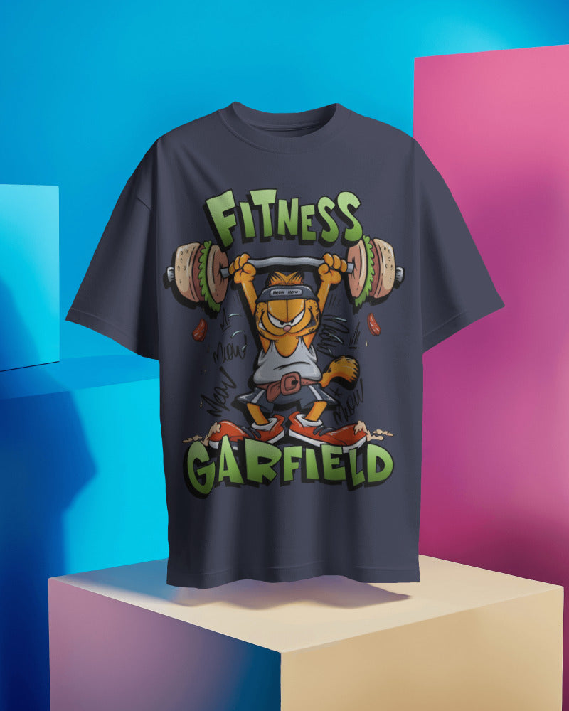 GARFIELD FITNESS STANDARD OVERSIZED TEE