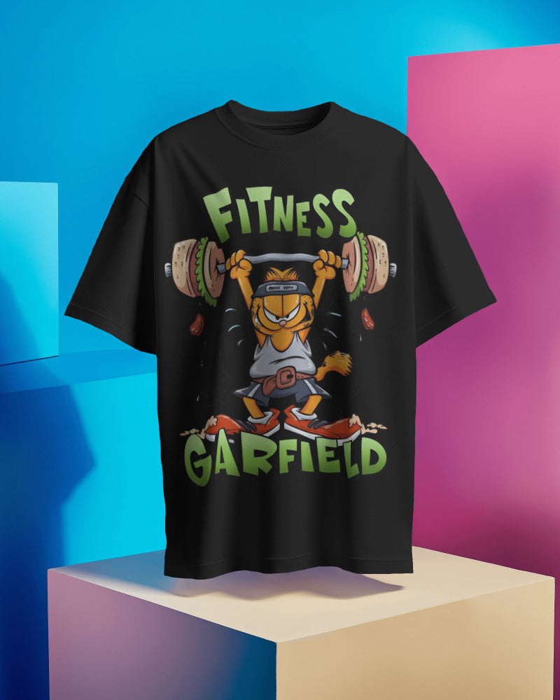 GARFIELD FITNESS STANDARD OVERSIZED TEE