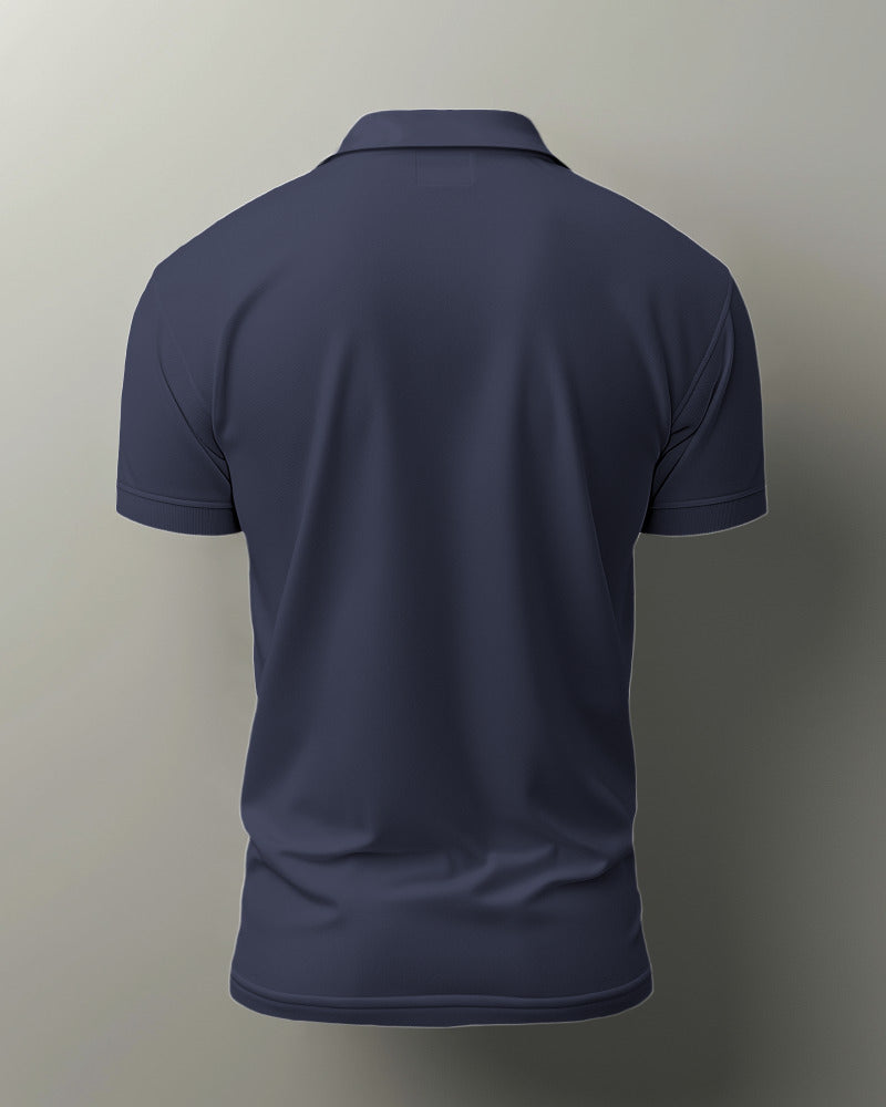 NAVY  BLUE POLO T-SHIRT