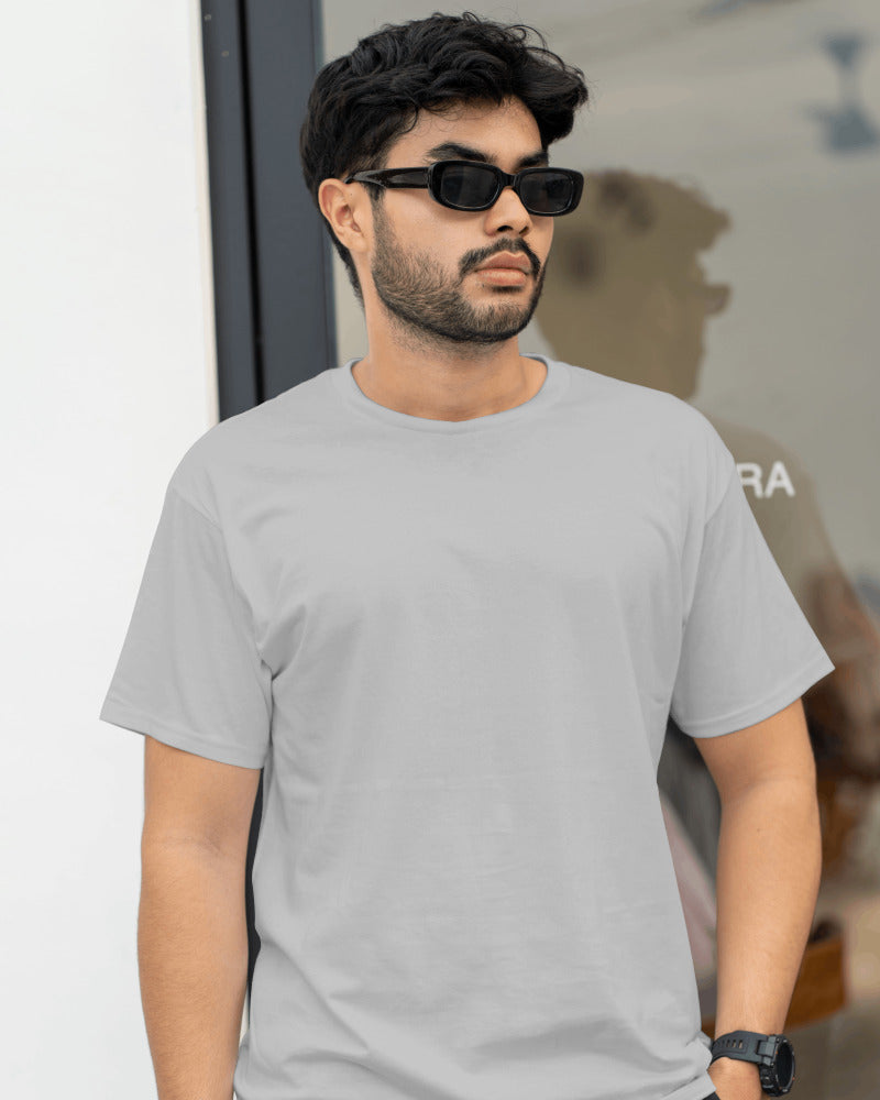 GREY MELANGE UNISEX TSHIRT