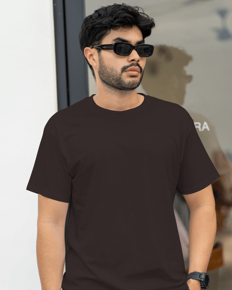 COFFEE BROWN UNISEX TSHIRT