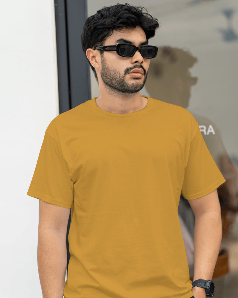 MUSTARD YELLOW UNISEX TSHIRT